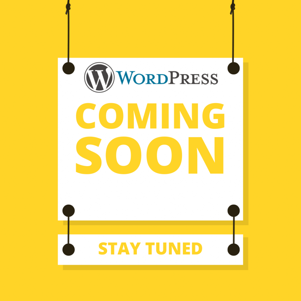 Wordpress Coming Soon Page